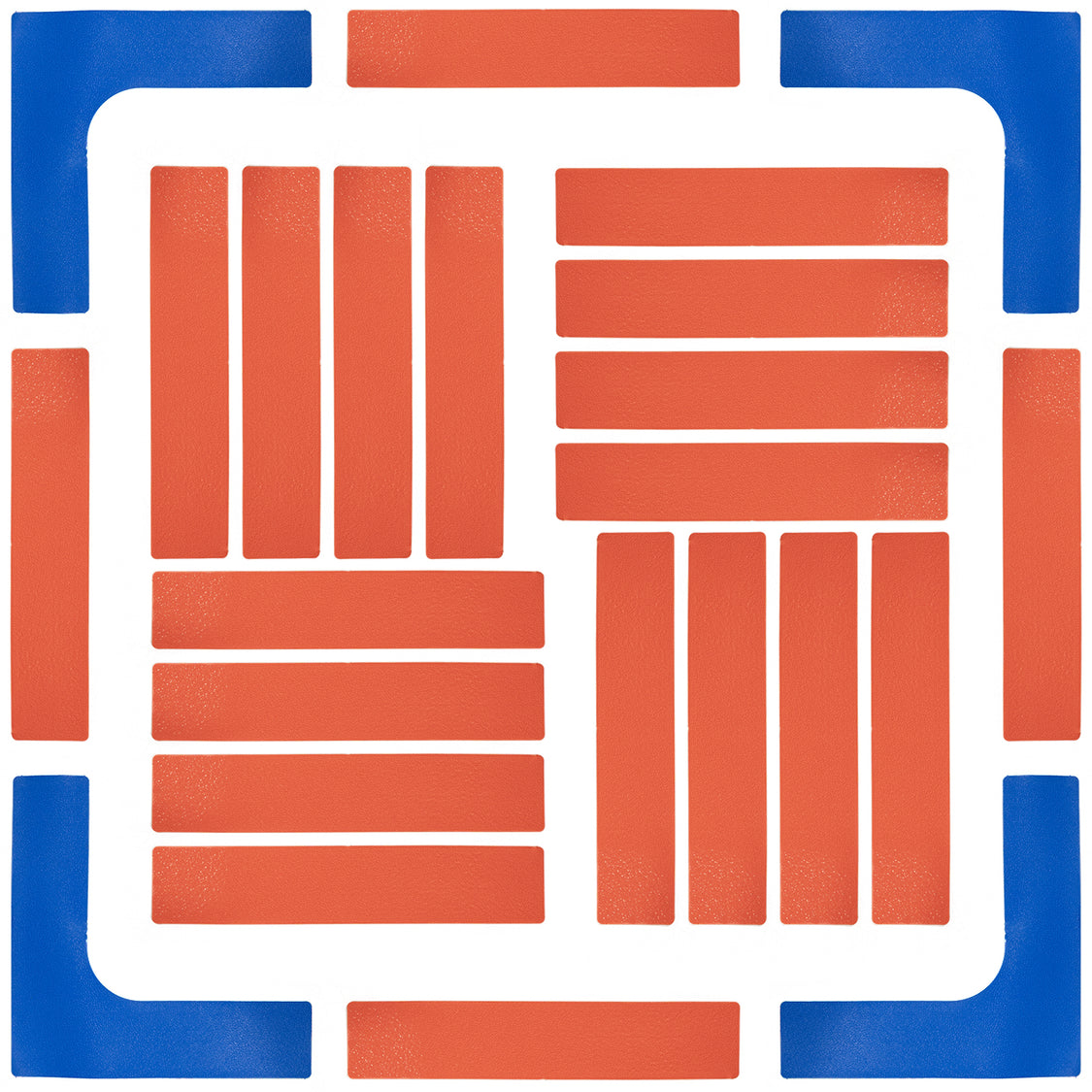 DS Floor Markers - Boundary Line (Pack of 24) Multicolor