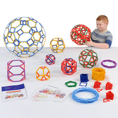 Polydron Frameworks Archimedean Solids Large Set
