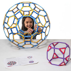 Polydron Frameworks Archimedean Solids Standard Set