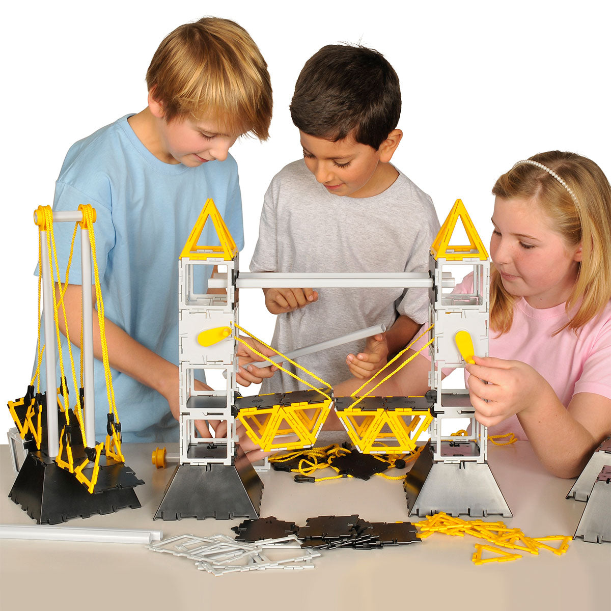 Polydron Bridges Class Set