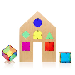 Crystal Polydron CMY House Set