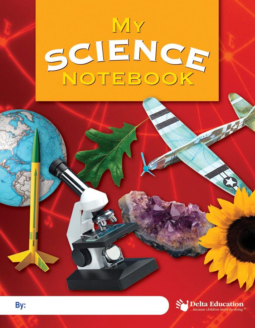 NOTEBOOK MY SCI GR3-6 PKG/10
