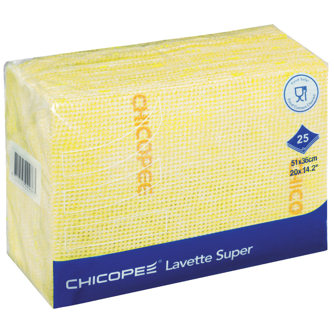 Lavette Super 500X360Mm Yellow Pk25