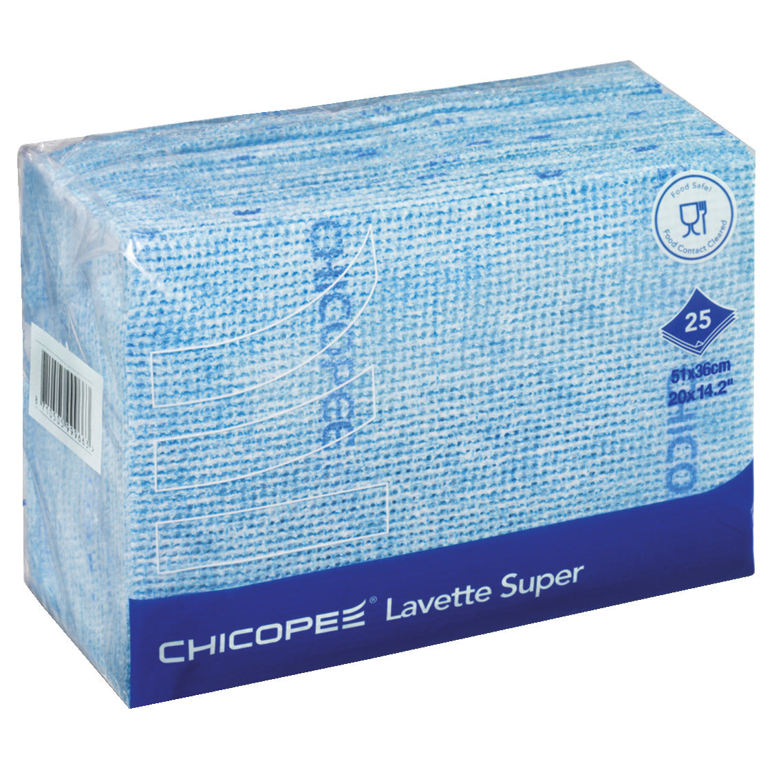 Lavette Super 500X360Mm Blue Pk25