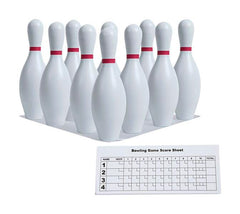 PINS BOWLING PINS- WHITE - SET OF 10