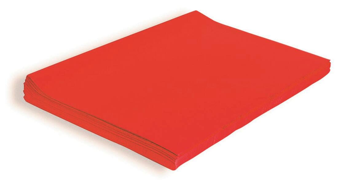 TISSUE 20X30 SCARLET QUIRE OF 24 SHTS