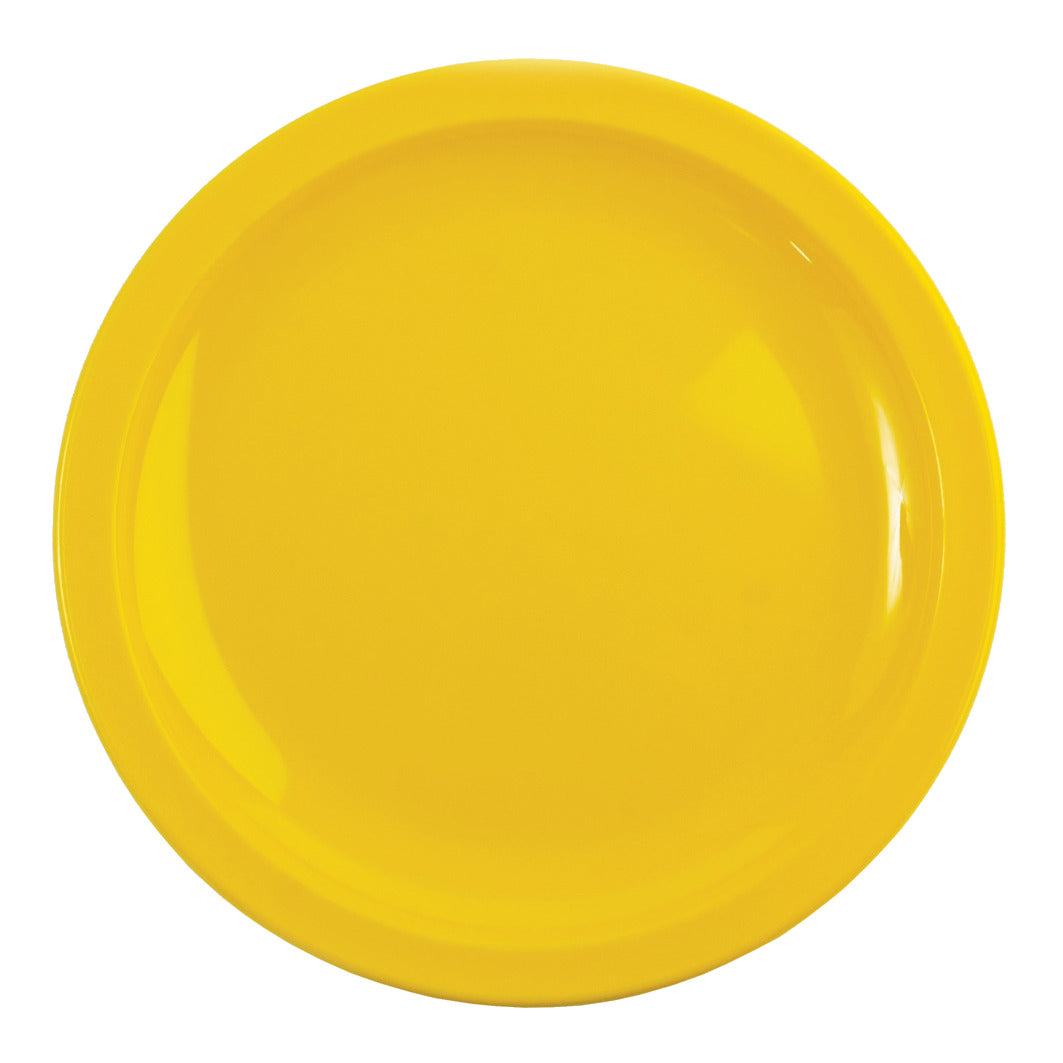 Plate 23Cm Polycarb.Yellow