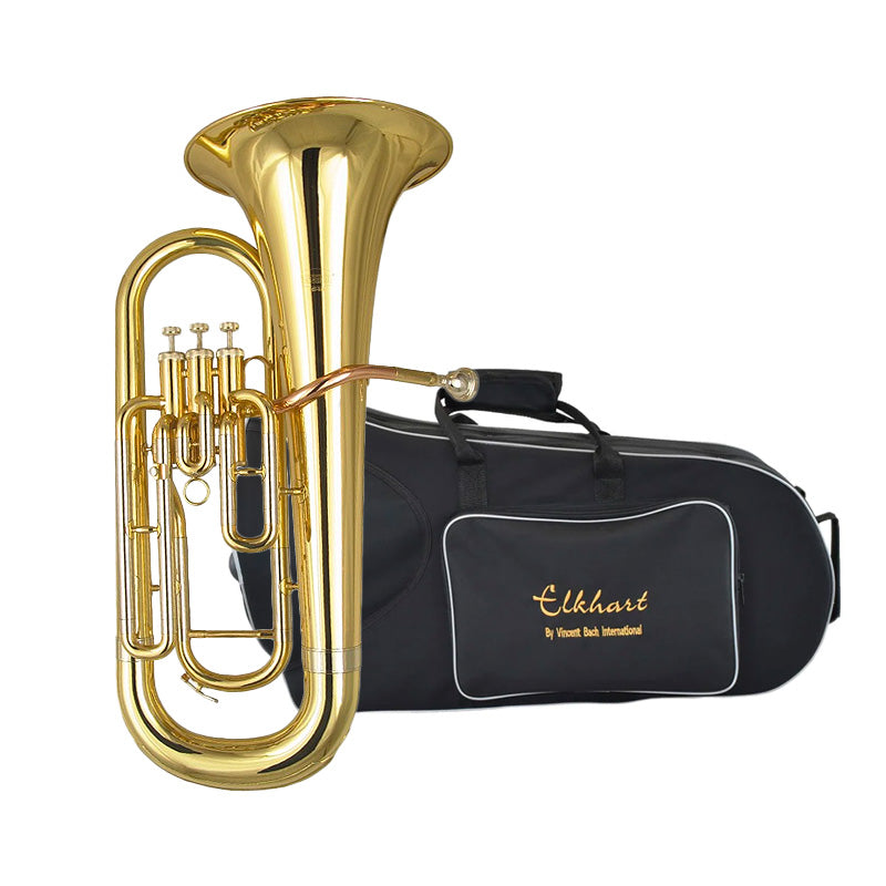 Elkhart 100EH Bb student euphonium outfit