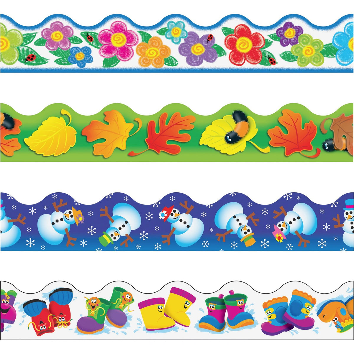 SCO TRIMMERS DIE CUT FOUR SEASONS 1M 12PC