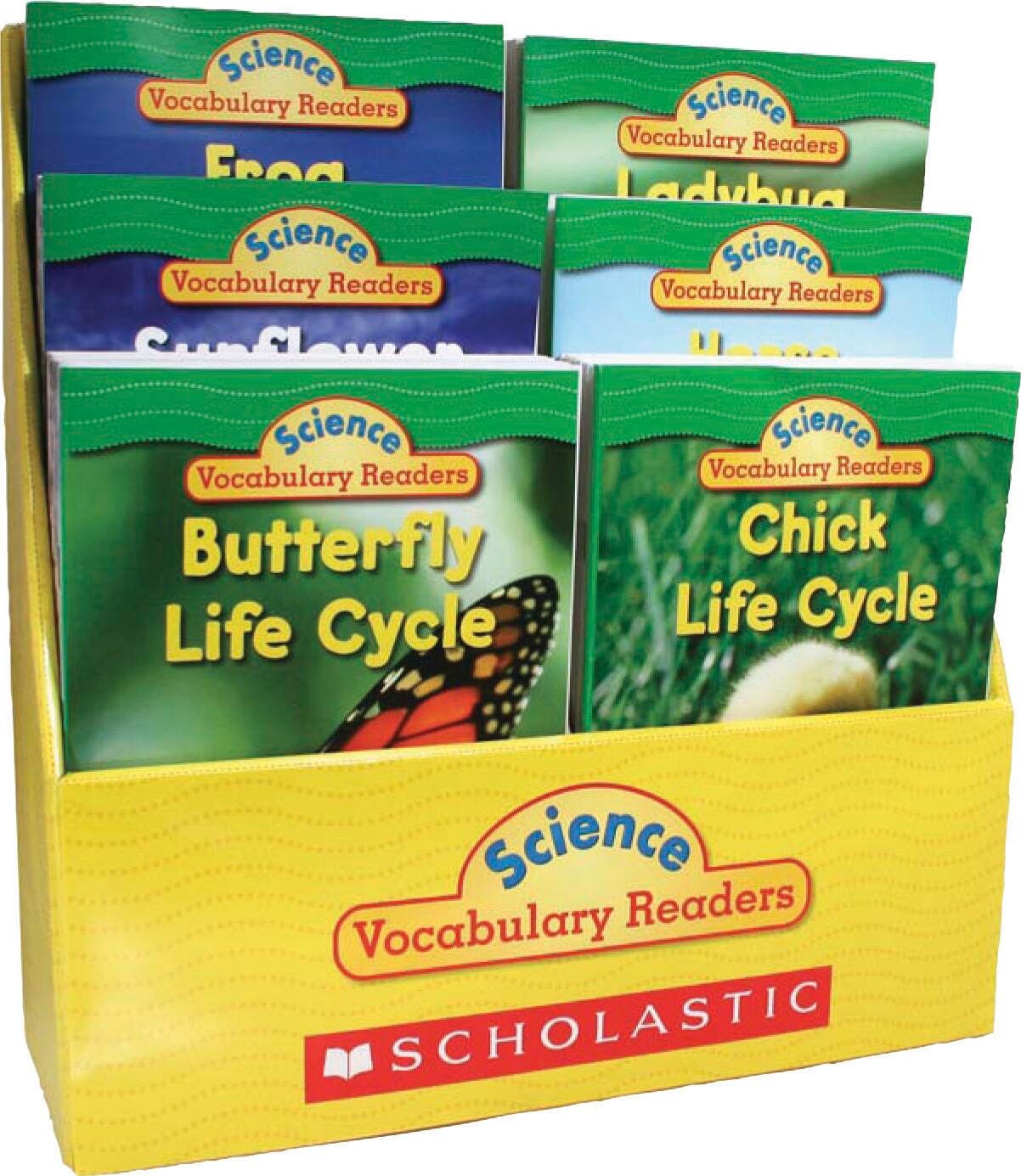 BOOKS SCI VOCAB RDRS LIFE CYCLES SET/36