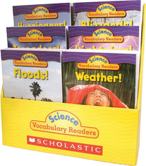 BOOKS SCI VOCAB RDRS WILD WEATHER SET/36