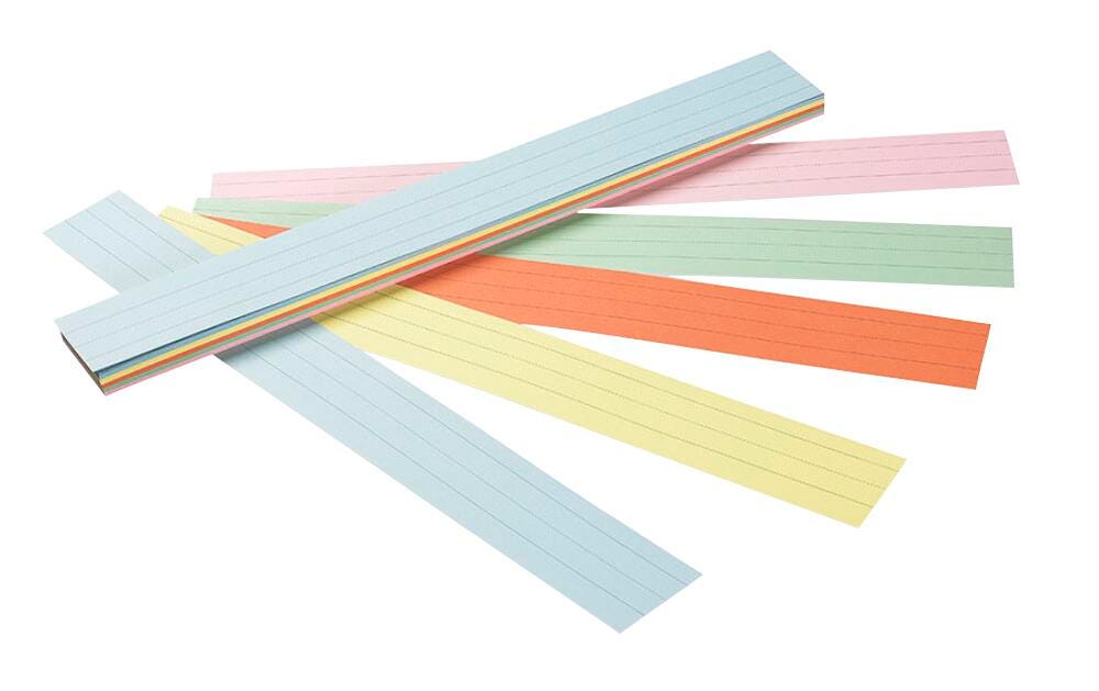 SENTENCE STRIPS 20 EA OF 5 COLORS S/100