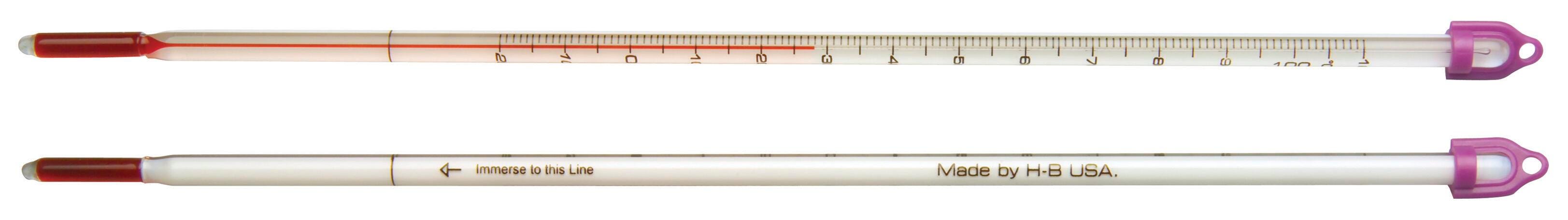 THERMOMETER ECON 300MM TOT IMM YEL-20-150