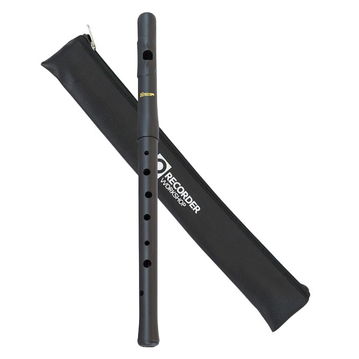 Recorder Workshop fife supplied with bag - Black