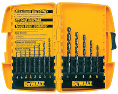 DW1163 12-PC BLACK OXIDE DRILL
