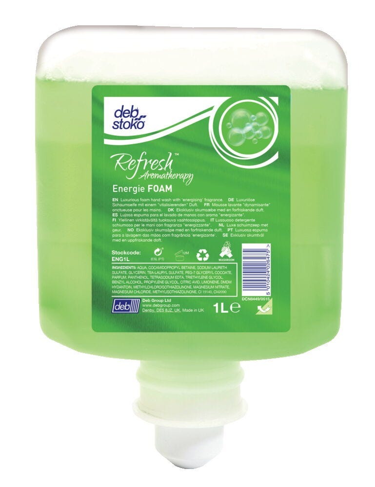 Soap Hyfoam Energising Aroma 1Lt