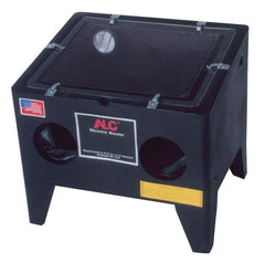ALC - POLYMER BENCH TOP CABINET BLASTER WITH TRIGGER GUN - 23 X 19 IN