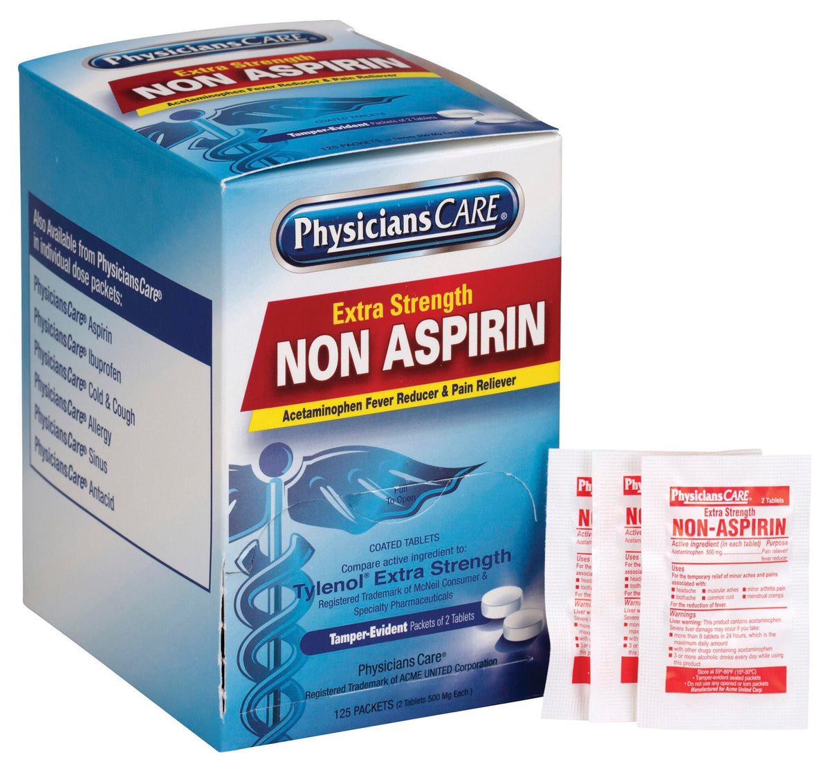 REFILL NON-ASPIRIN 2/PK ACM40800 PACK OF 125