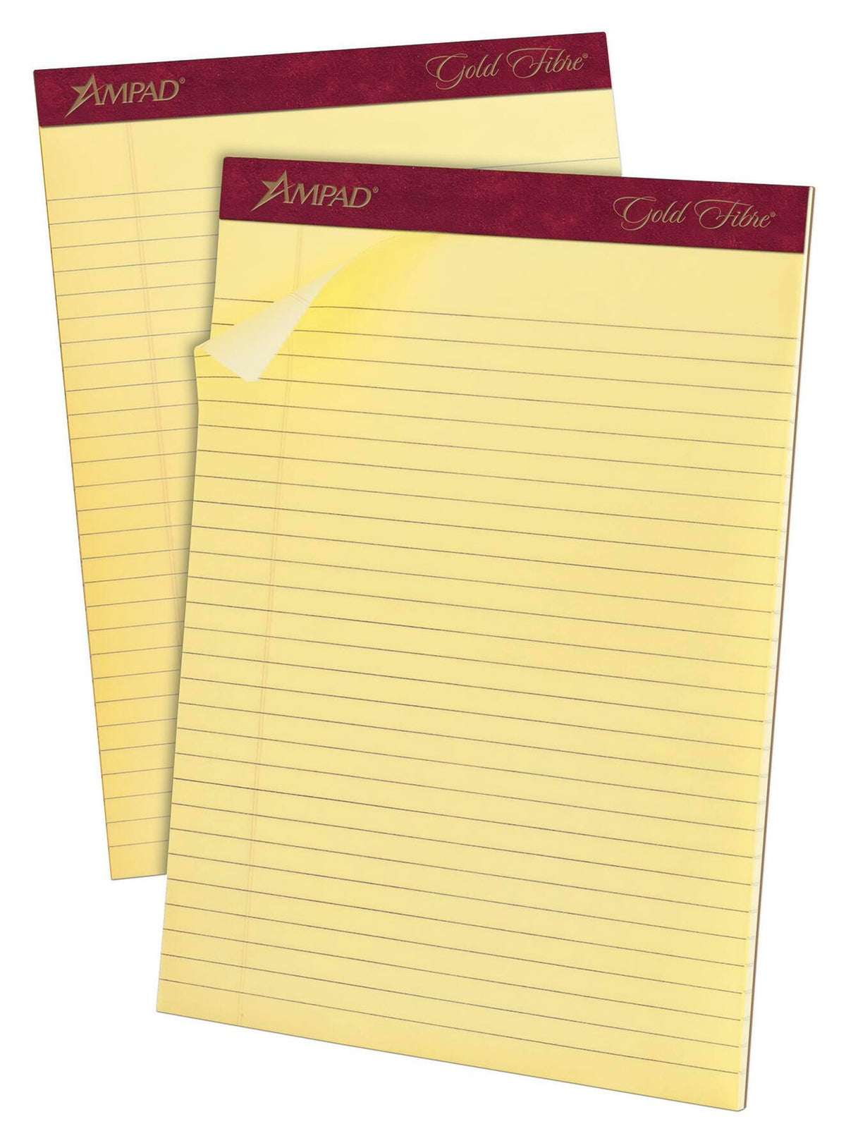 PAD LEGAL 8.5X11.75 IN CANARY 50 SHTS PK OF 12 TOP20020