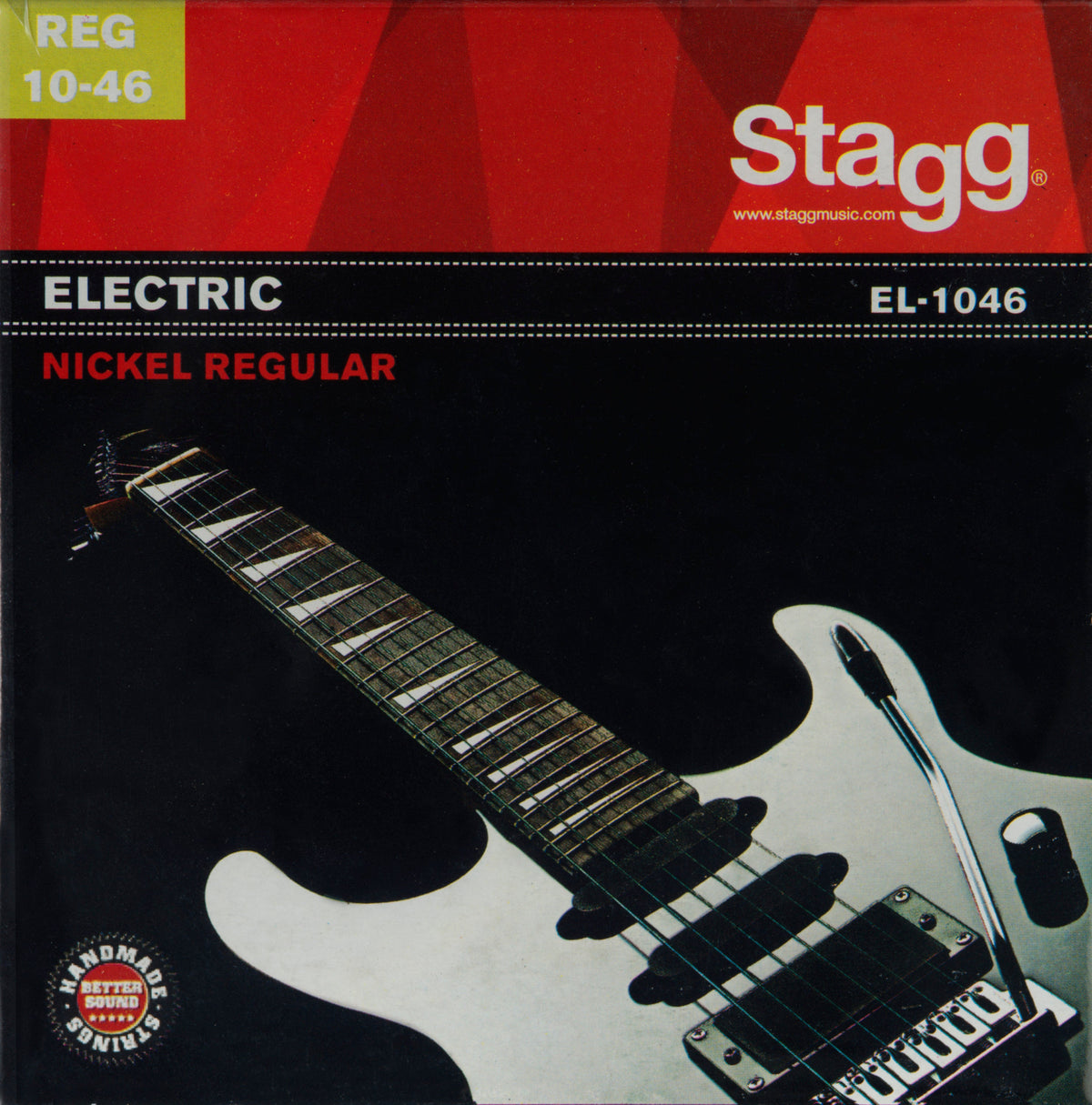 Stagg entry level electric guitar strings - Regular