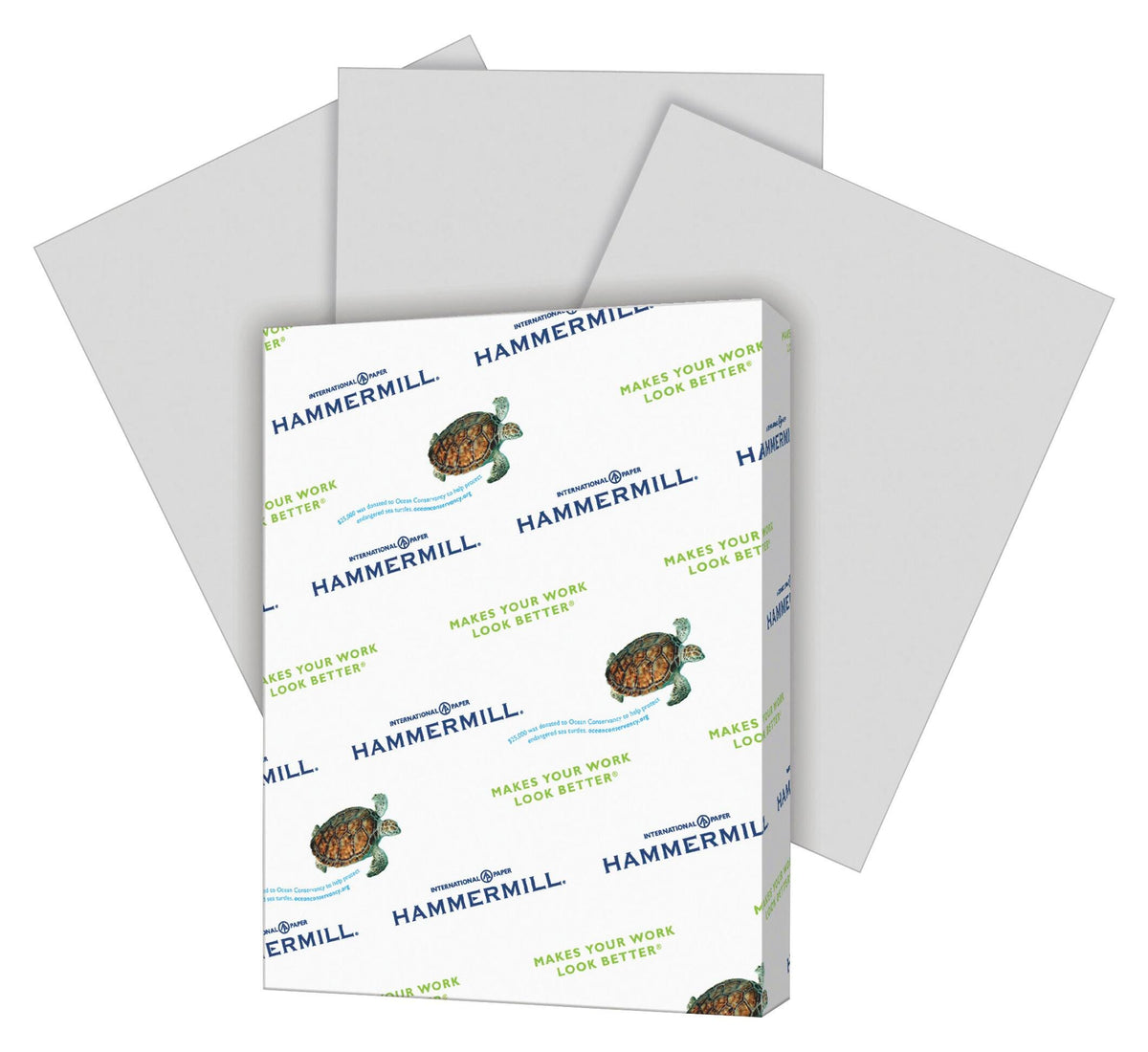 PAPER COPY COLOR 8.5X11 IN 20 LB GRAY HAM102889 500 SHTS