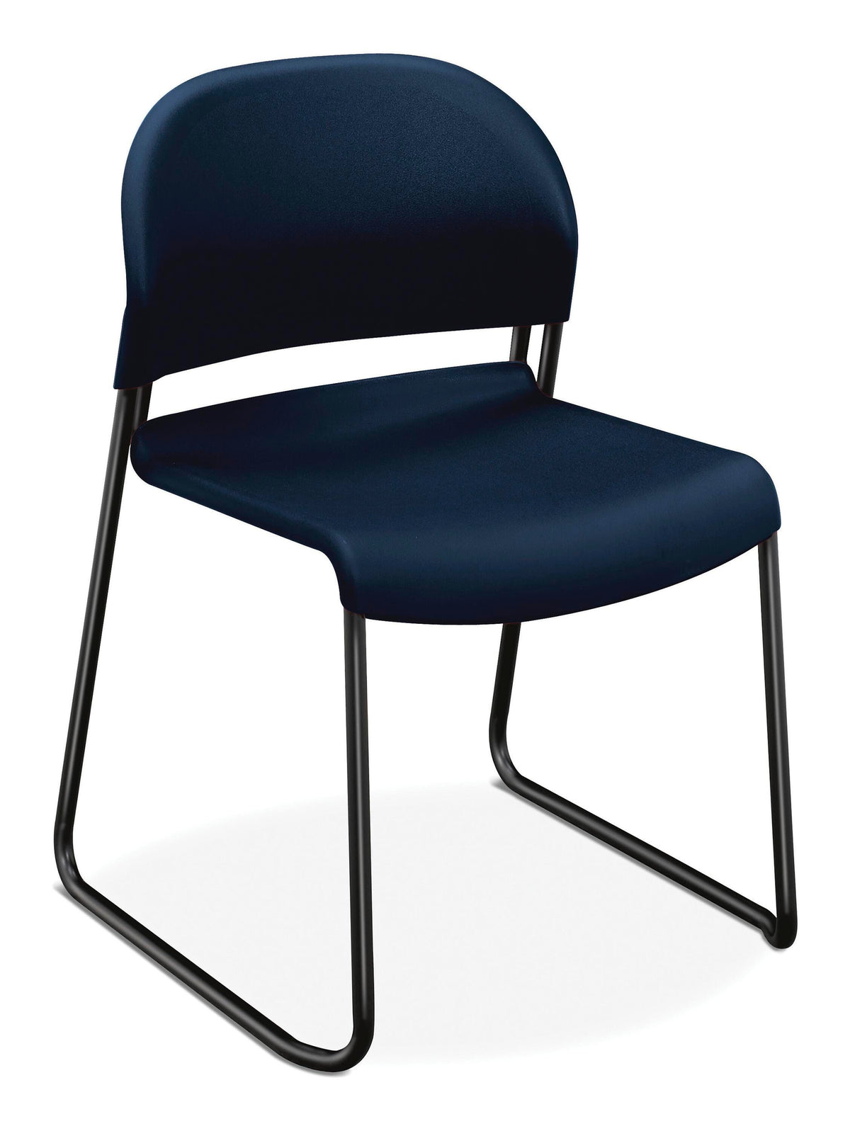 CHAIR STACKING BLACK/REGATTA BLUE HON4031RET CASE OF 4
