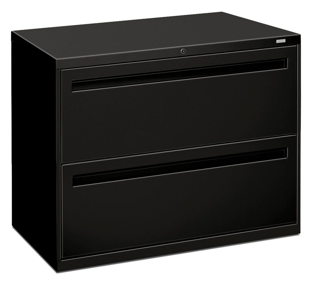 FILE LATERAL2-DRAWER W/LOCK BLACK HON782LP