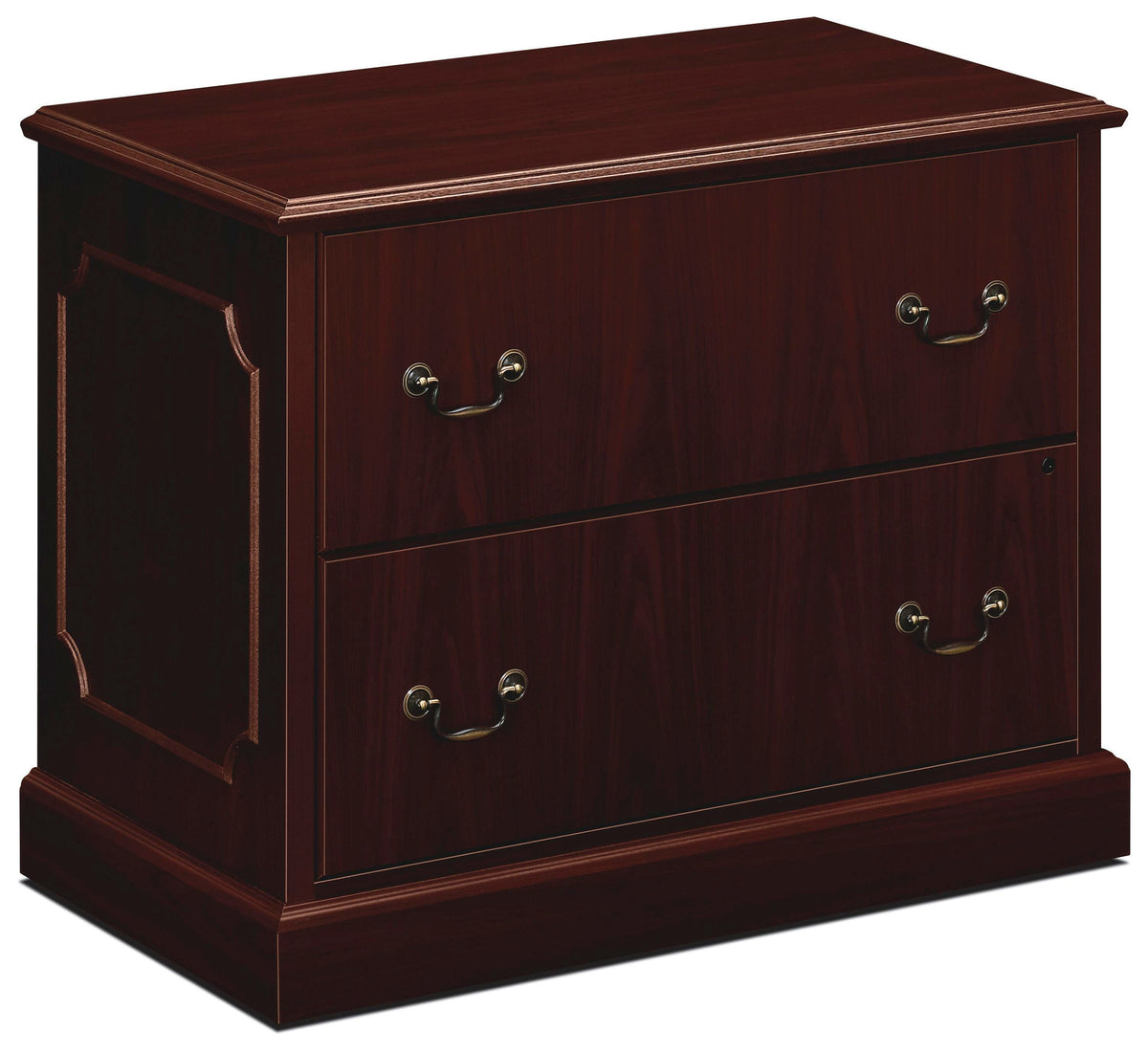 FILE LATERAL 2-DRAWER W/LOCK MAHOGANY HON94223NN