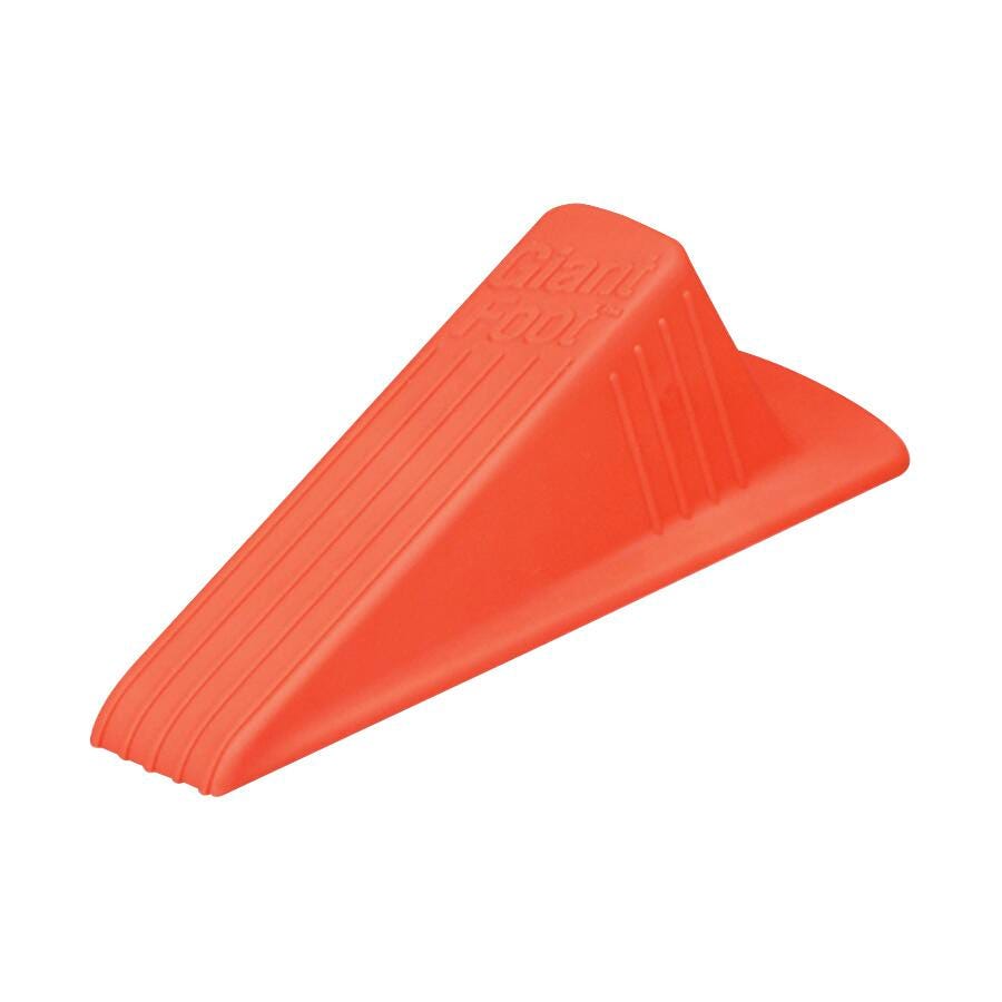 DOORSTOP GIANT FOOT ORANGE MAS00965