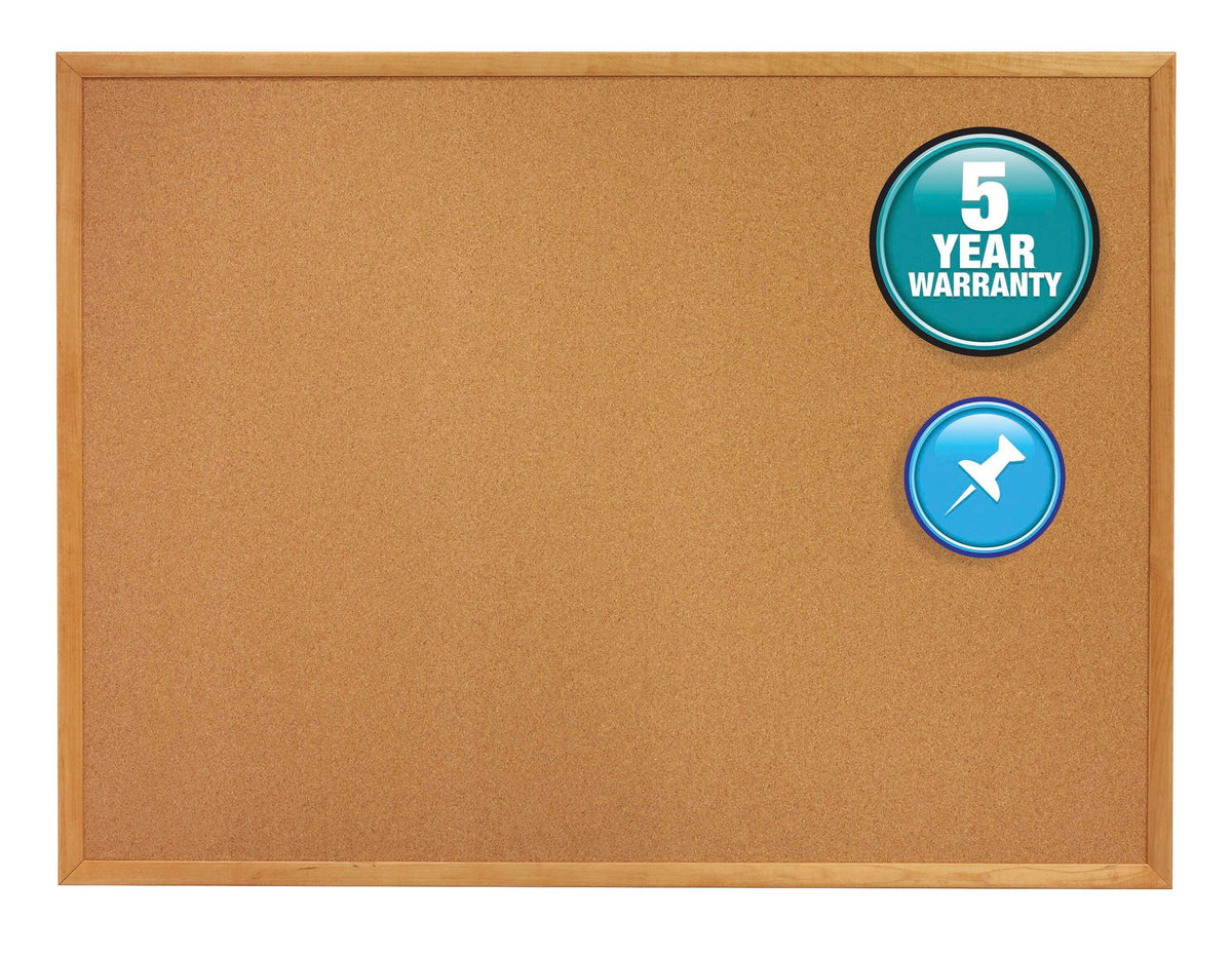 BOARD BULLETIN 36 X 24 OAK