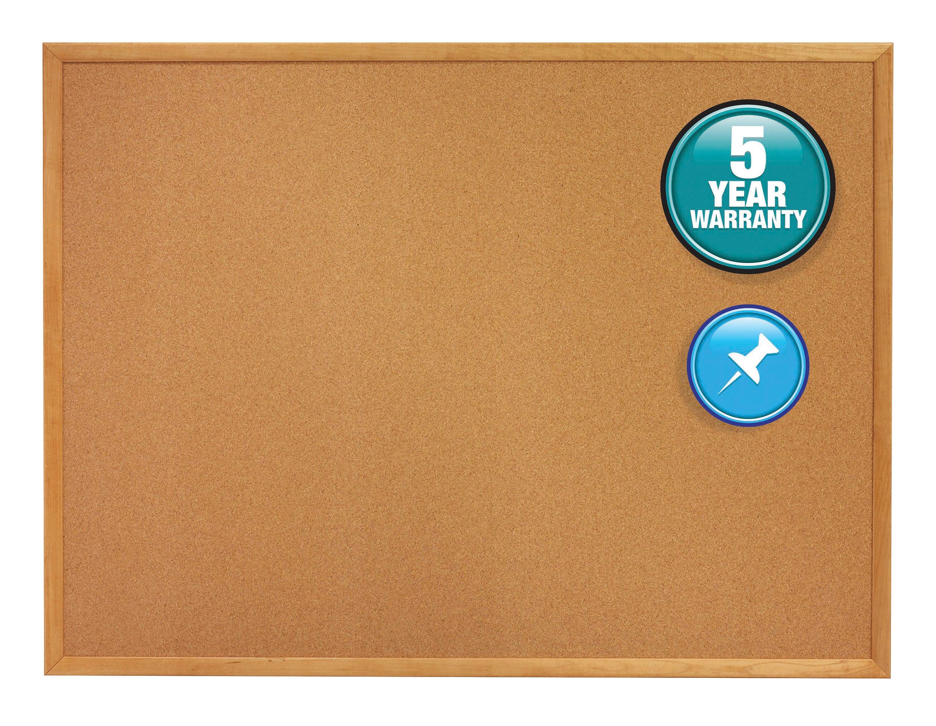 BOARD BULLETIN 48 X 36 OAK