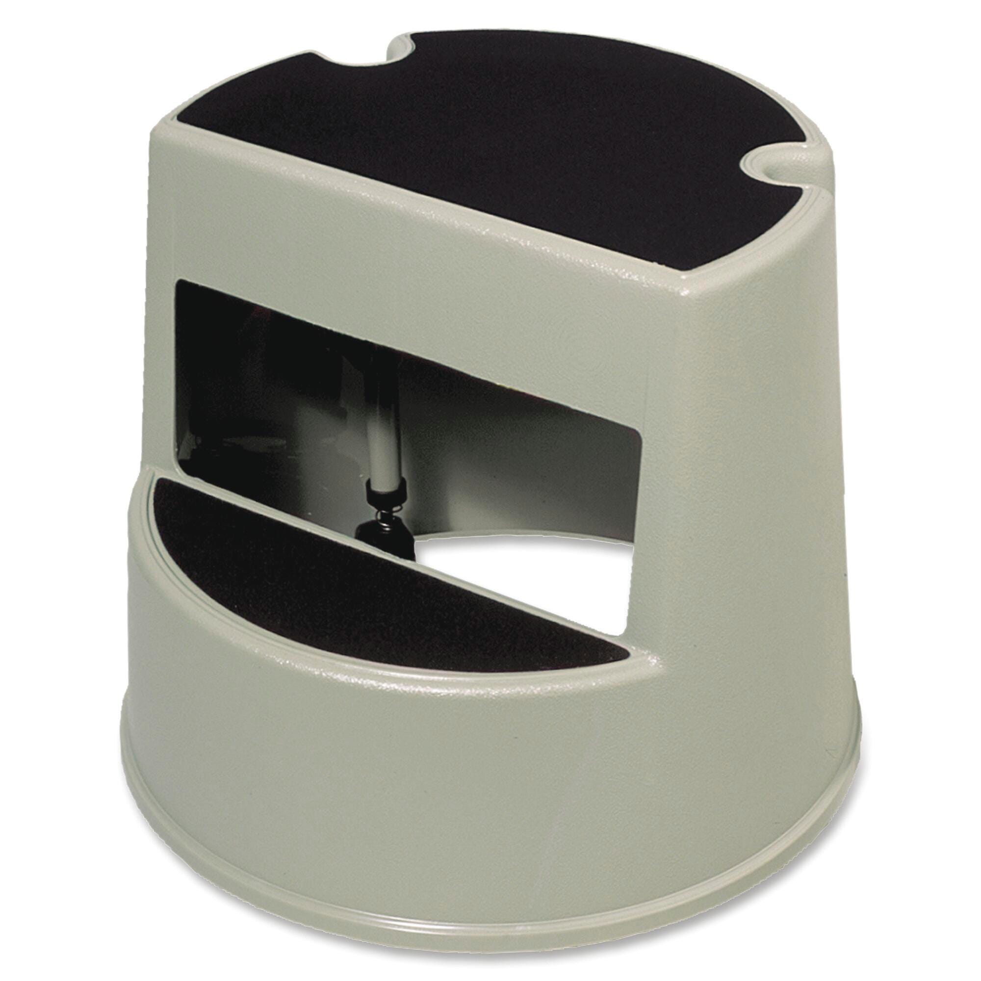 STEP STOOL - SP RICHARDS CO - MOBILE TWO-STEP STEP STOOL - 350 IB CAPACITY - 16 W X 13 D X 16 H IN - BEIGE COLOR - EACH