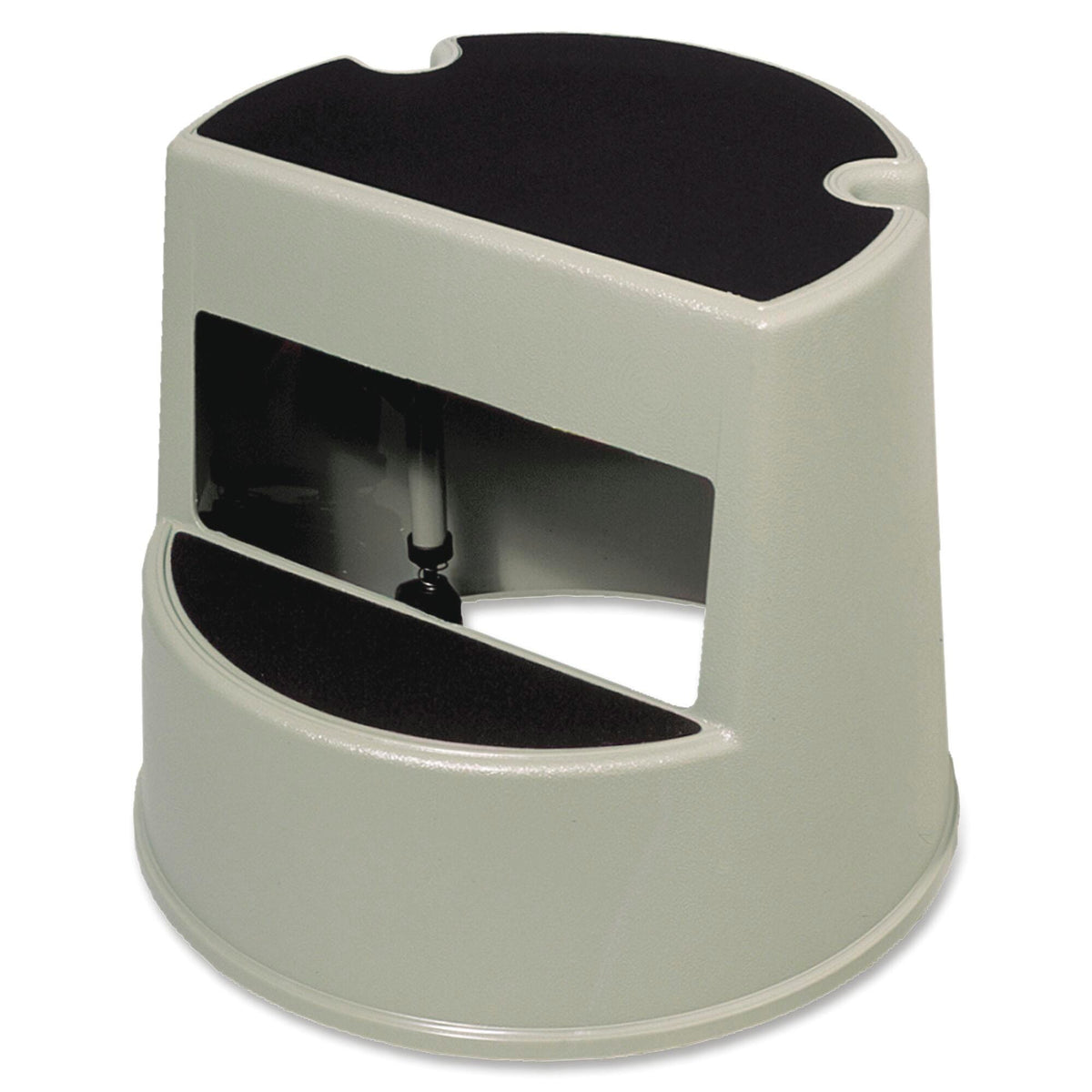 STEP STOOL - SP RICHARDS CO - MOBILE TWO-STEP STEP STOOL - 350 IB CAPACITY - 16 W X 13 D X 16 H IN - BEIGE COLOR - EACH