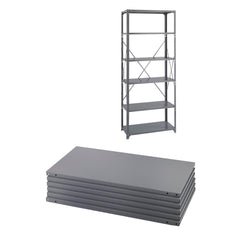 INDUSTRIAL SHELVING 36X18 PACK OF 6