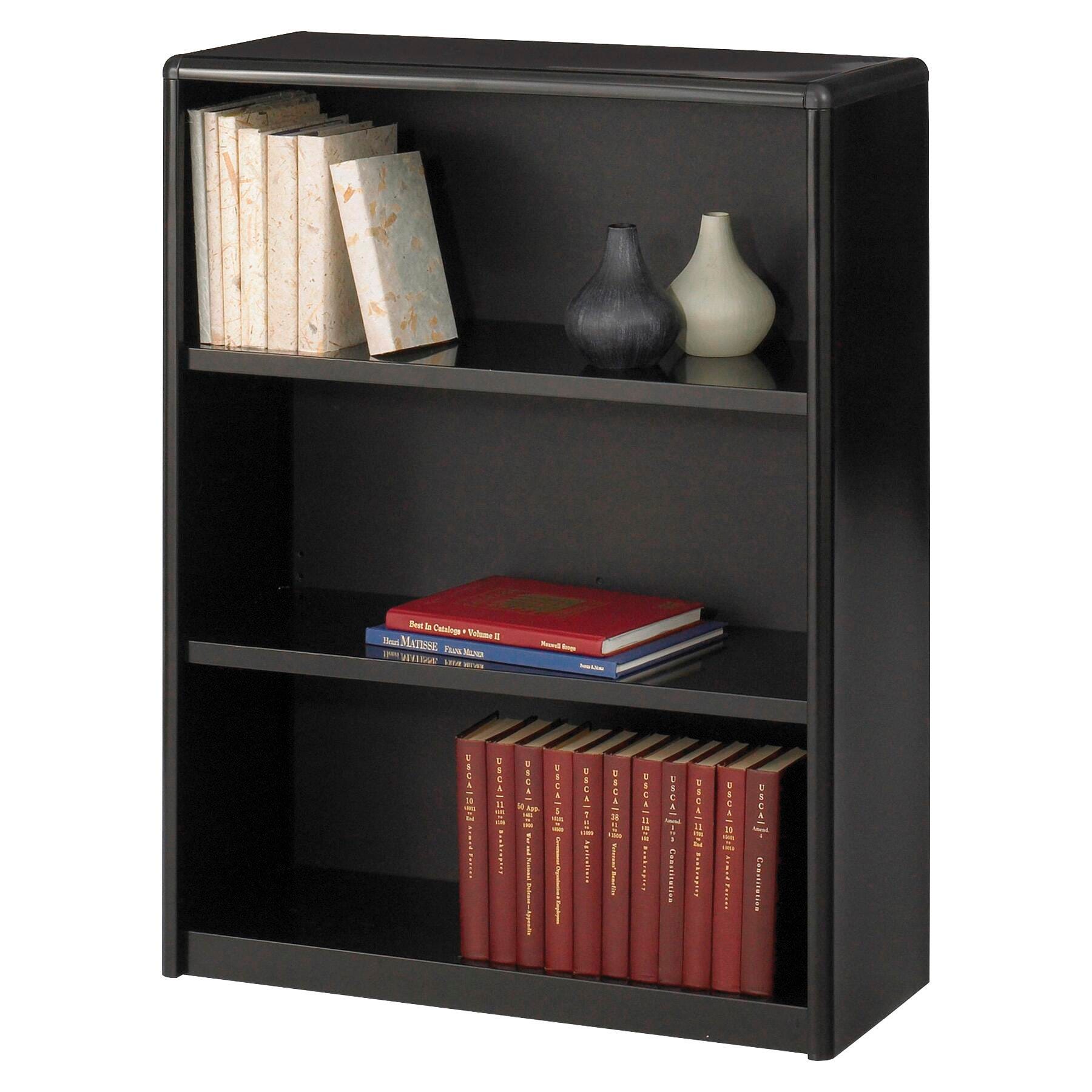 BOOKCASE 3SHF 41 H BK