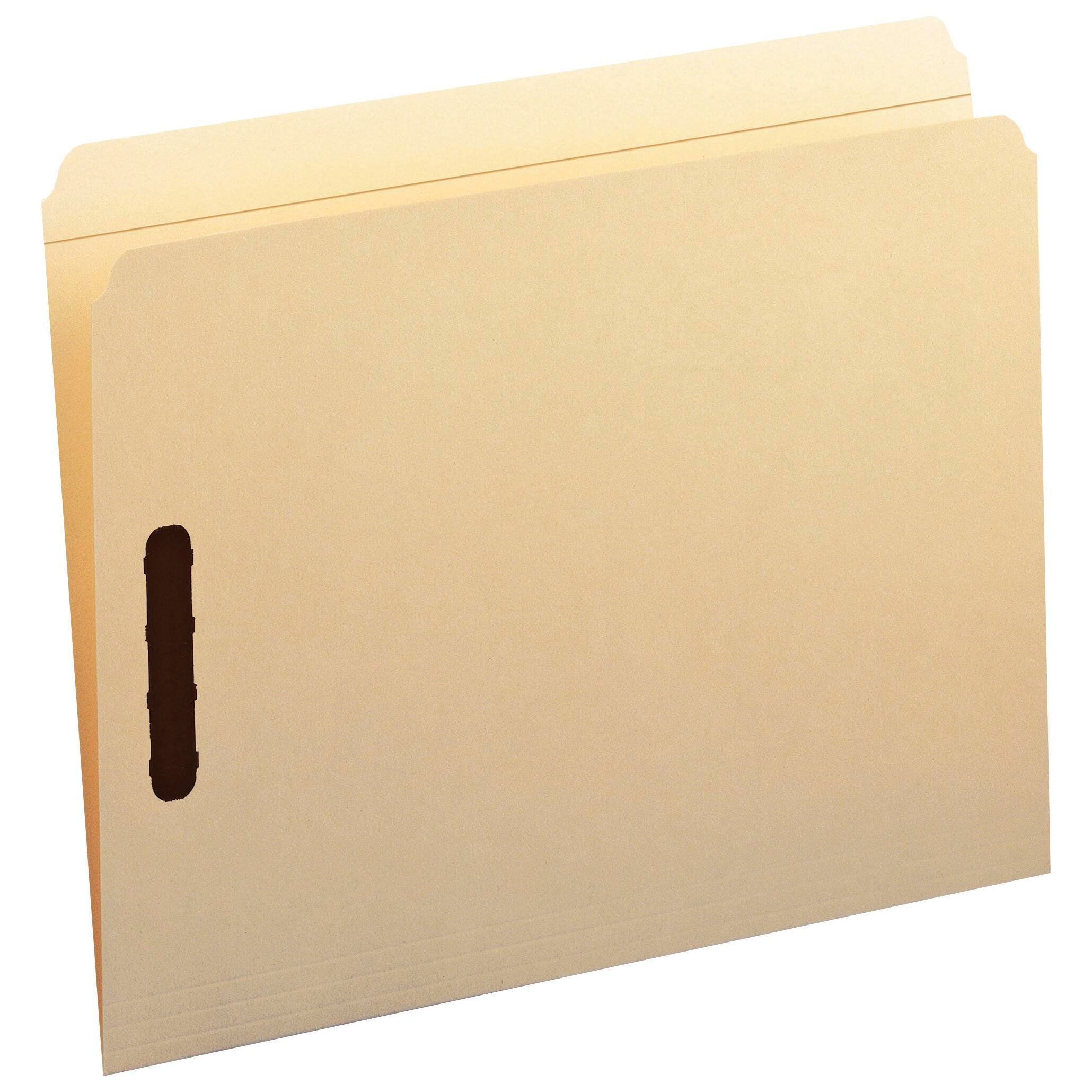 FASTENER FOLDER LETTER STRAIGHT CUT K STYLE PK OF 50 SMD14513