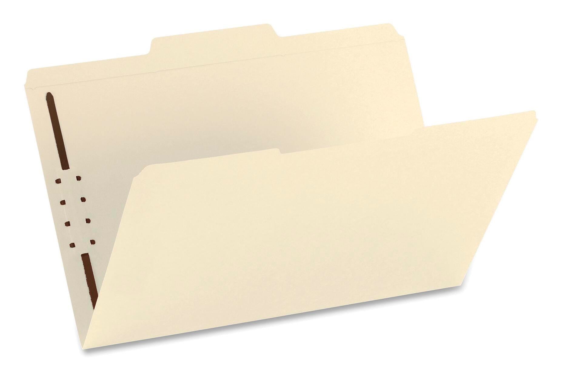 FASTENER FOLDER LEGAL 1/3 CUT K STYLE PK OF 50 SMD19534