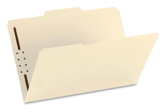 FASTENER FOLDER LEGAL 1/3 CUT K STYLE PK OF 50 SMD19534
