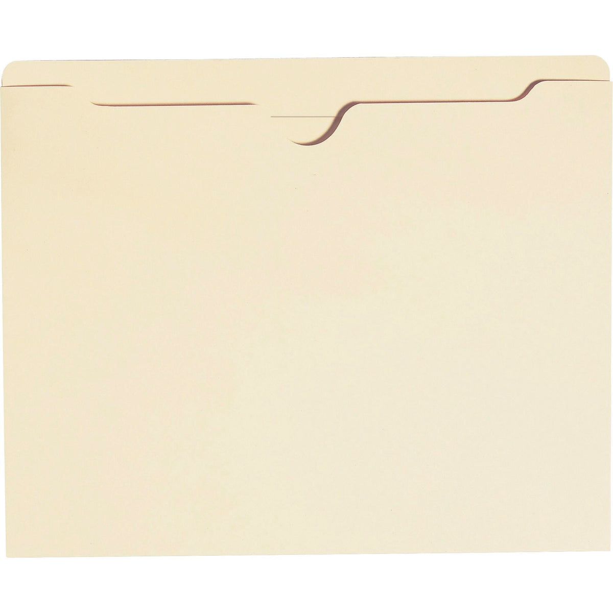 FILE JACKET REINFORCED LETTER FLAT MANILA PK OF 100 SMD75500