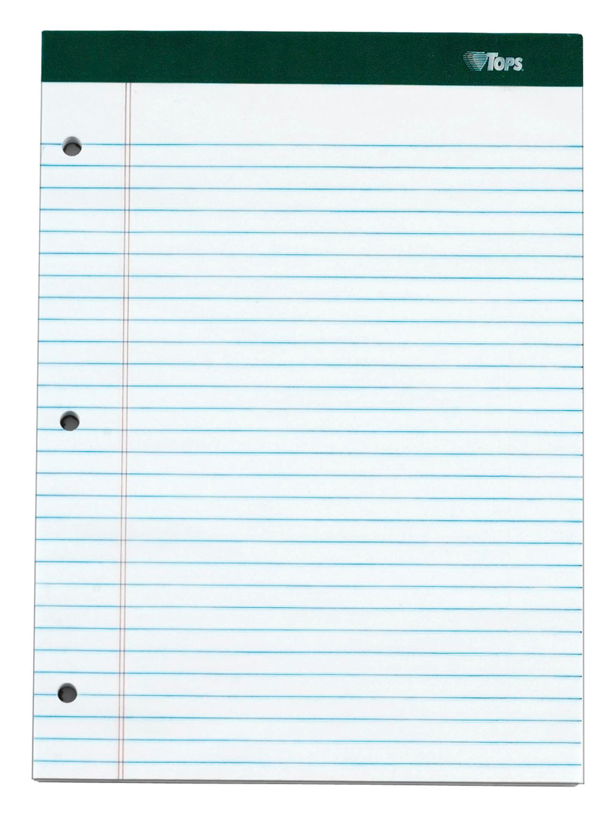 PAD LEGAL 8.5X11.75 IN WHITE 3HP 100 SHTS PK OF 6 TOP63437