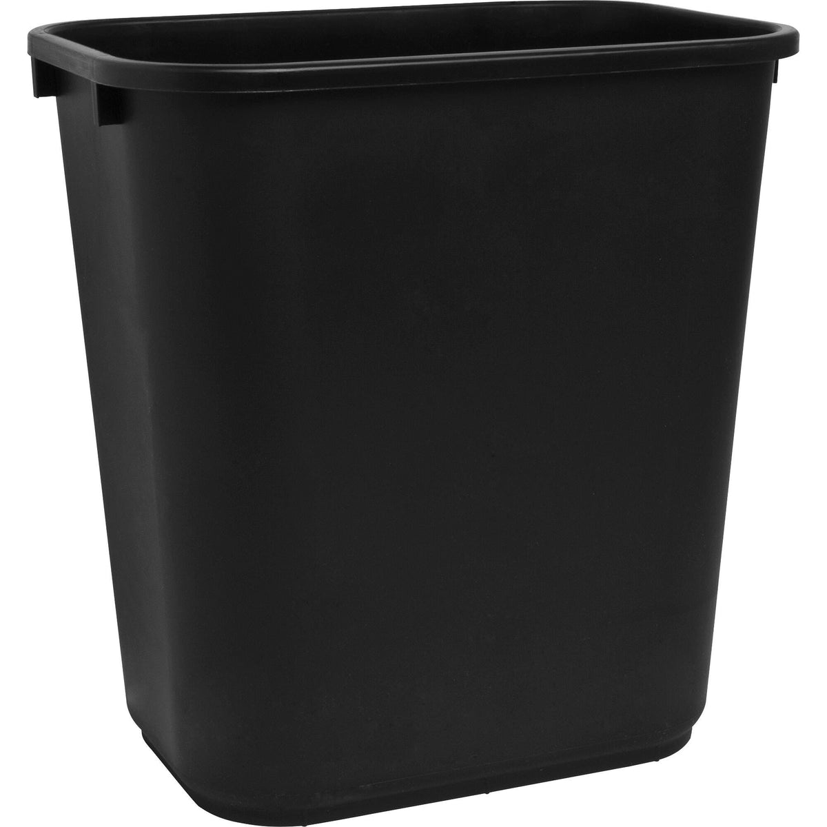WASTEBASKET PLASTIC 7G BK