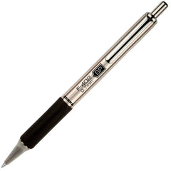 PEN BALLPOINT RETRACTABLE .7MM F-402 BLACK ZEB29210