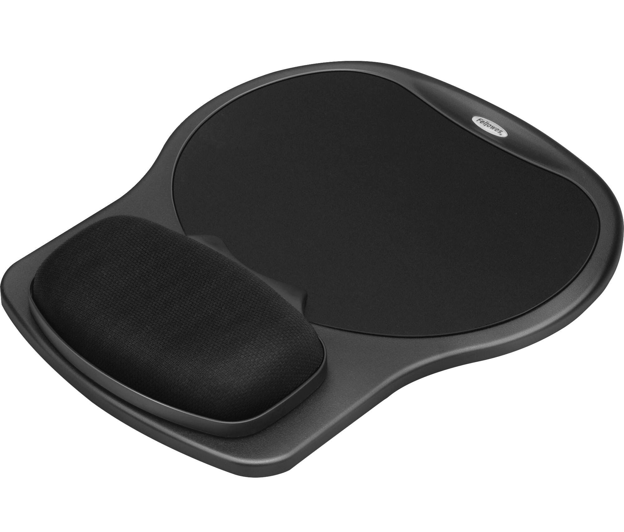 MOUSE PAD WITH GEL WRIST REST BLACK FELLOWES FEL93730