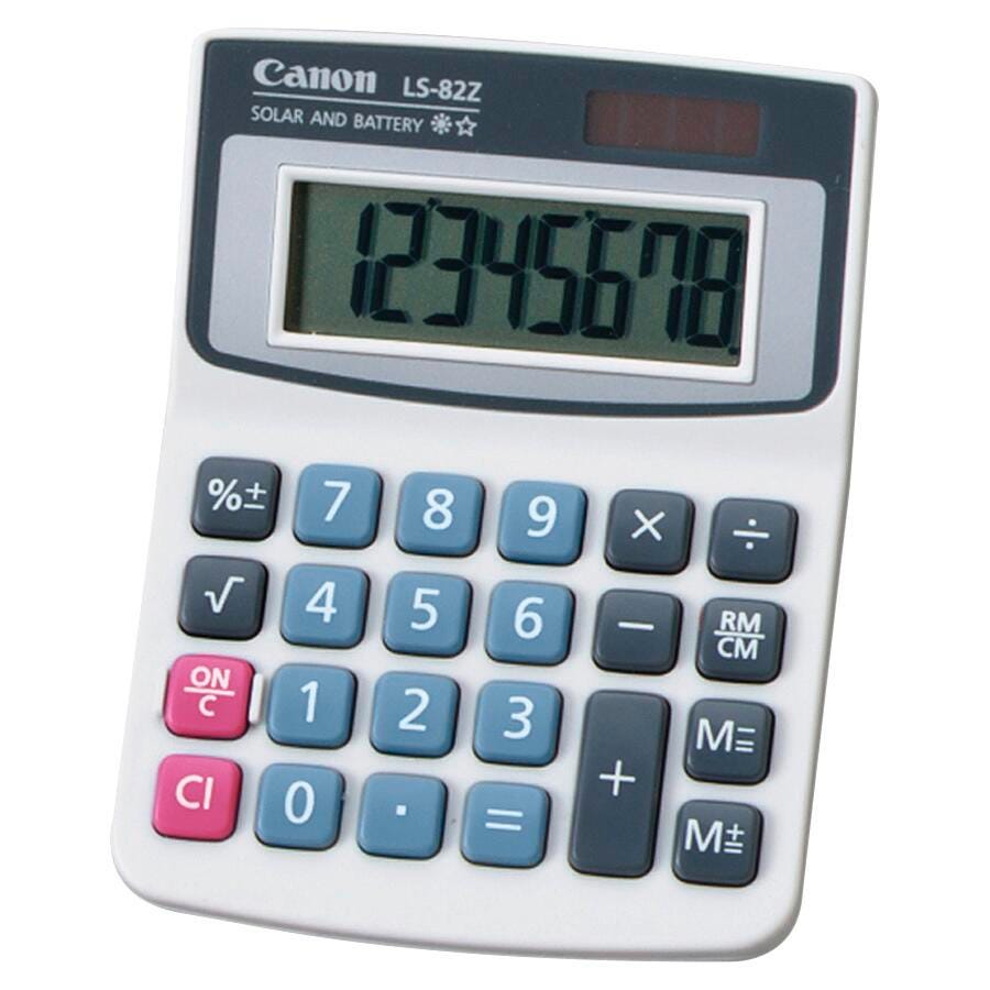 CALCULATOR HANDHELD 8-DIGIT SOLAR CNMLS82Z