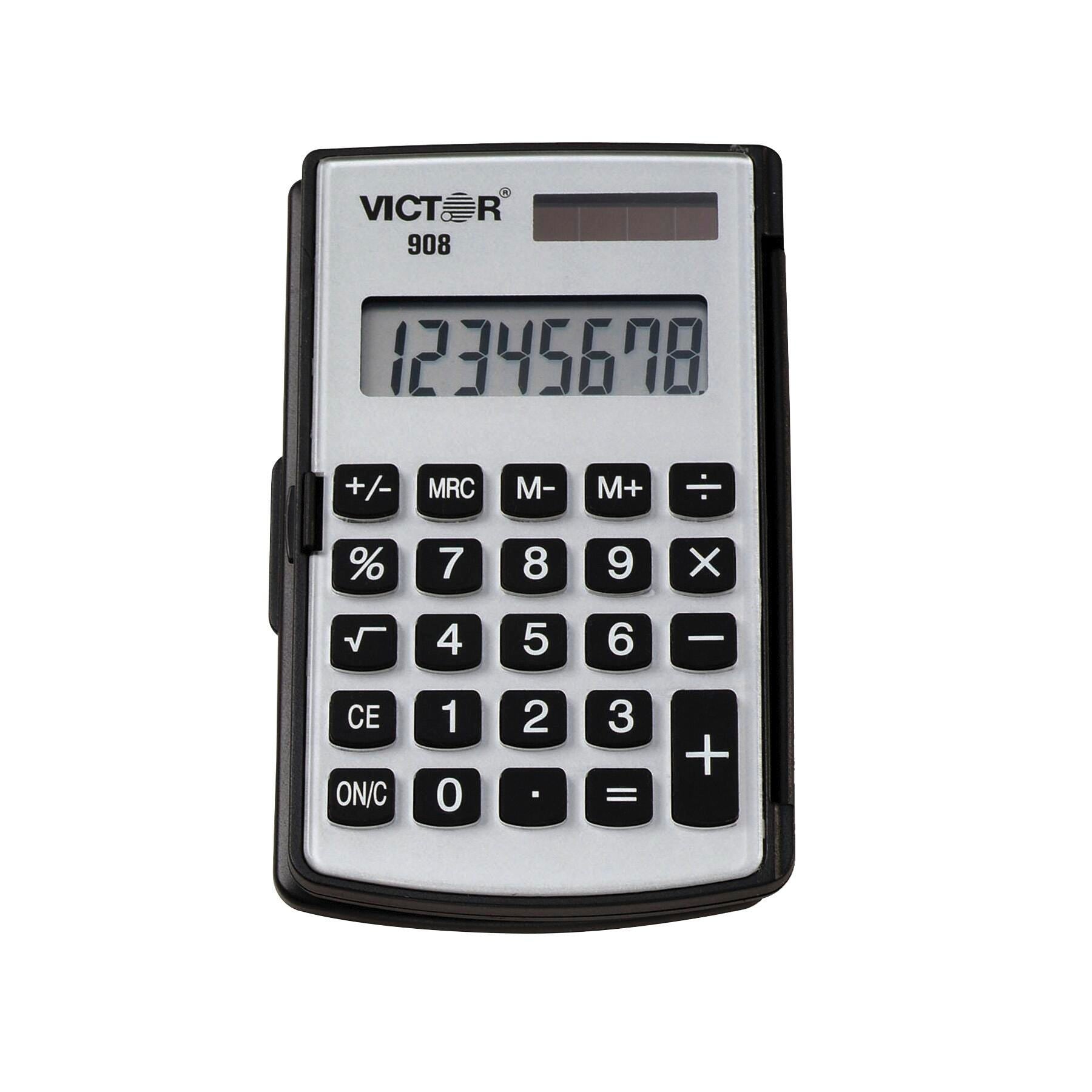 CALCULATOR HANDHELD 8-DIGIT VCT908