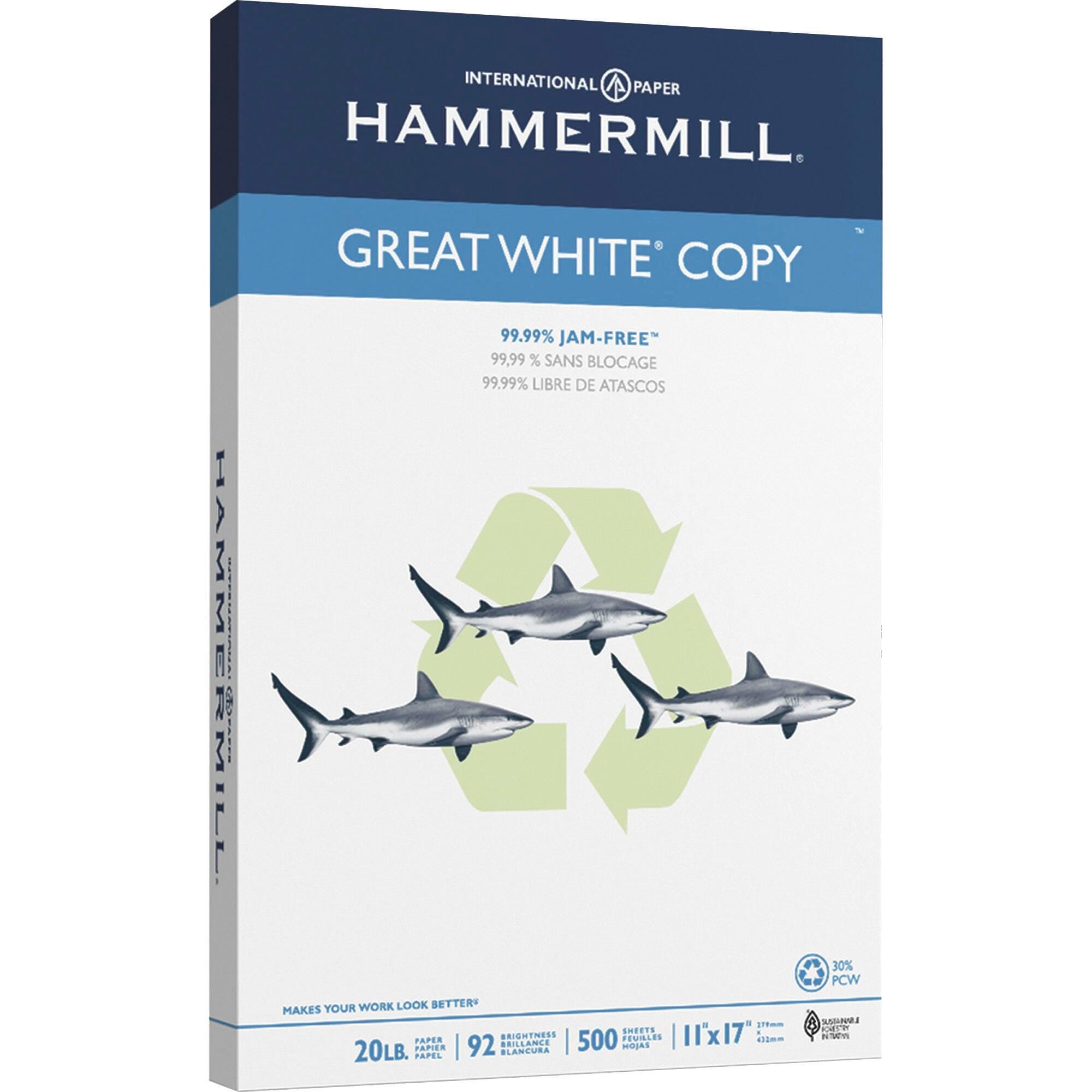 PAPER RECYCLED 11X17 IN HAM86750 500 SHTS
