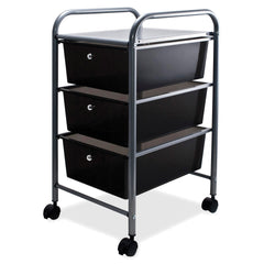 ORGANIZER 3 DRAWER W/CSTRS 13X15-1/2X27 SMOKE AVT34006