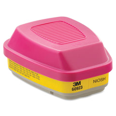 MASK REPLACEMENT FILTER ORGANIC VAPOR/ACID GAS PINK/YELLOW PK OF 2 MMM60923