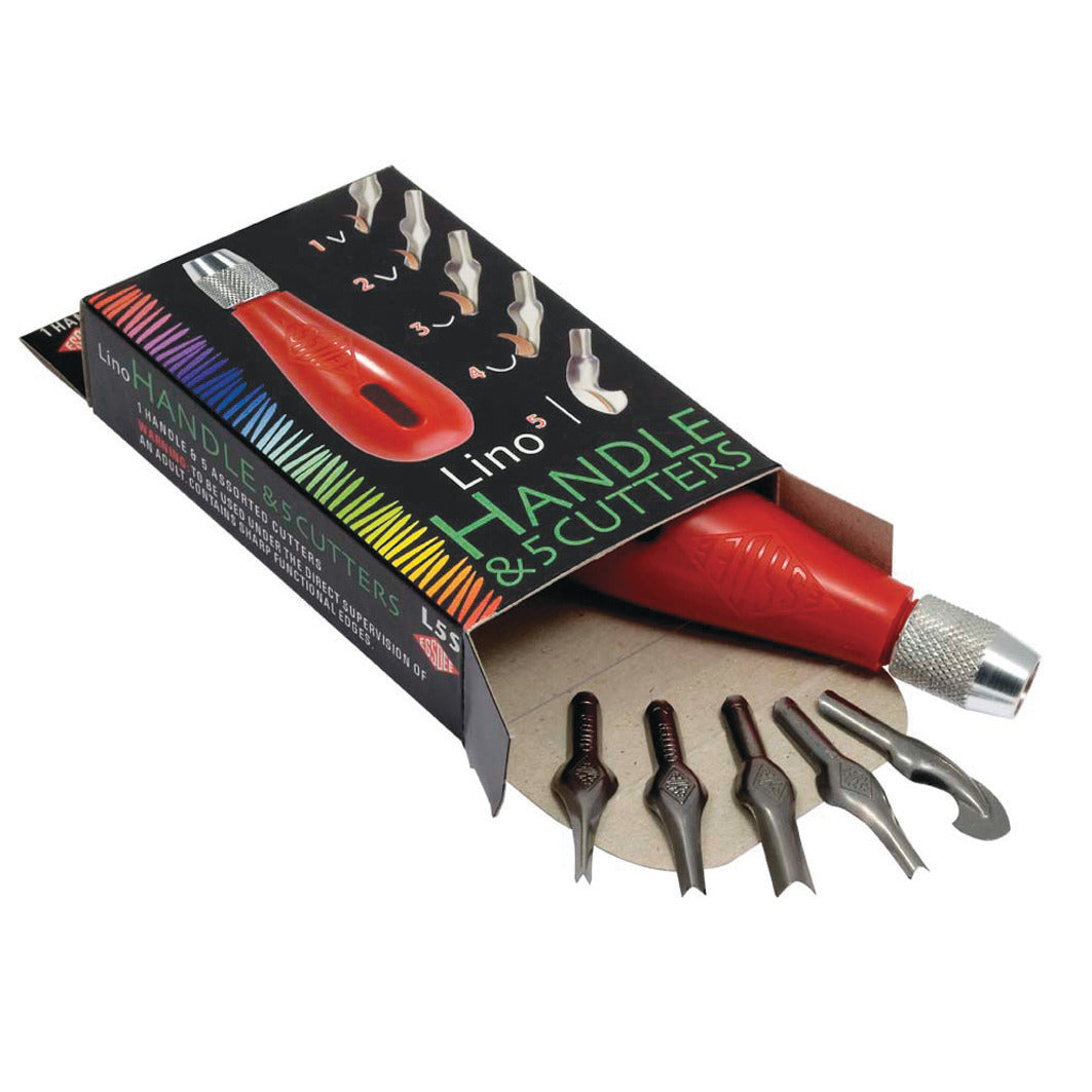 Cutter Lino Set C/W Handle