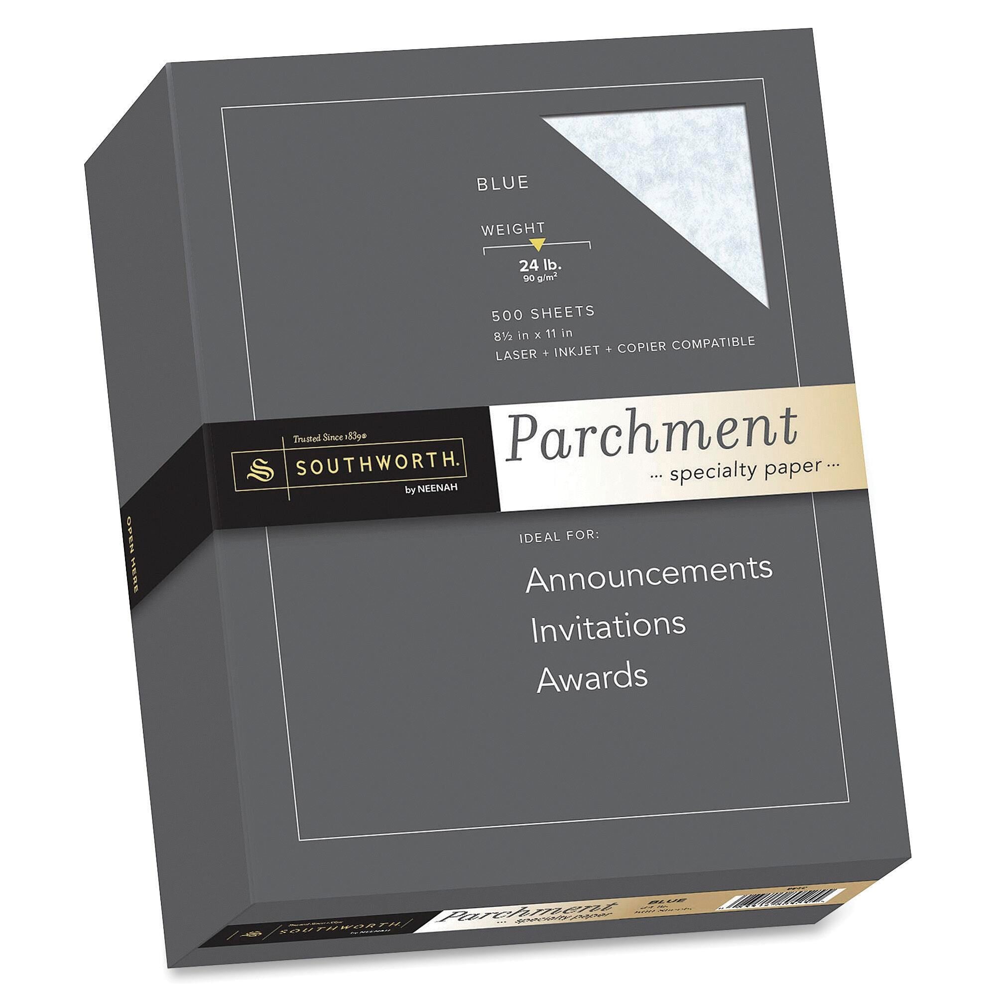 PAPER PARCHMENT 24NO. BLUE SOU964C PACK OF 500